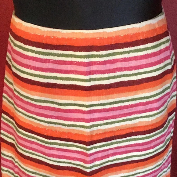 TALBOTS PETITES LINEN SKIRT SIZE 10P - Picture 2 of 4